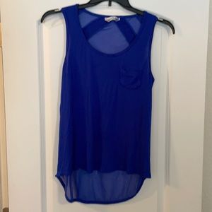 Royal blue tank top- see full description